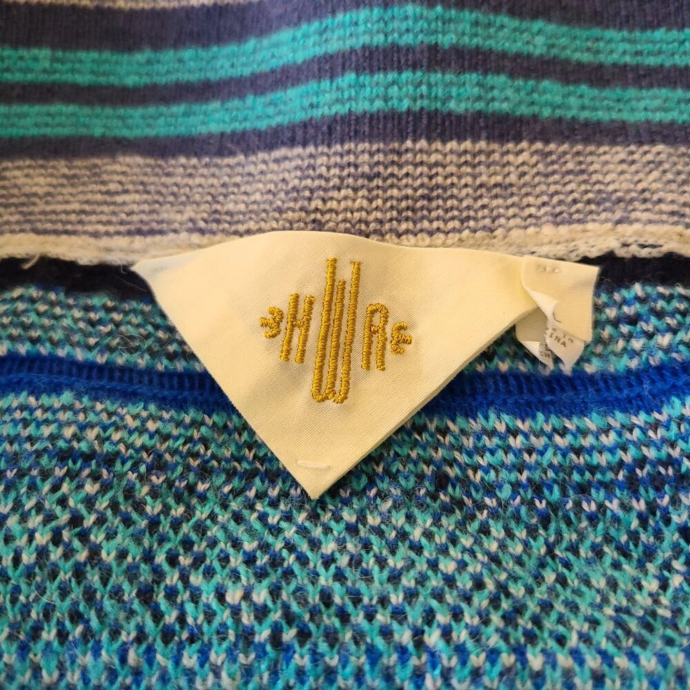 ANTHROPOLOGIE ''HWR'' LLAMA WOOL ALPACA BLEND KNIT SKIRT MULTICOLOR-BOHO-LARGE - Picture 4 of 11